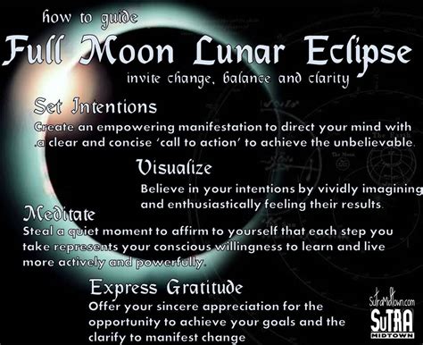Wiccan Rituals for Lunar Eclipses: Harnessing Celestial Energy
